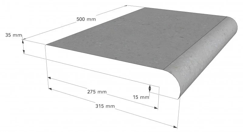 Kantstenen package 4×8 Rustica NEVADA package
