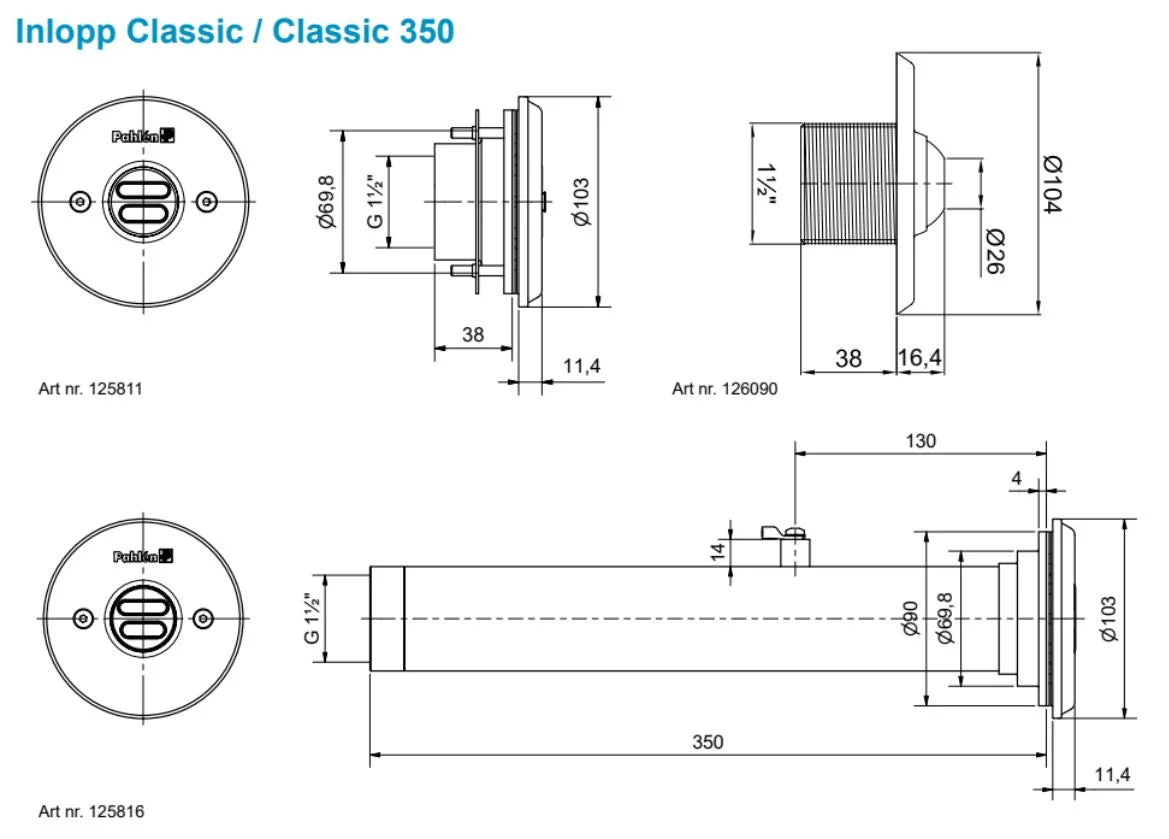 Pahlen Inlet Nozzle Classic