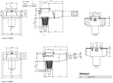 Pahlen Overflow Classic Wide 385 for liner pool