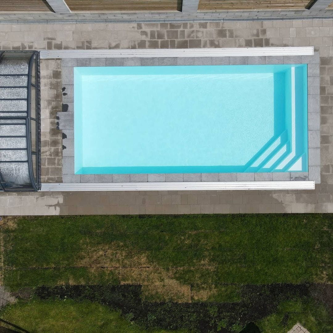 Pooltime Exclusive 12 mm PP pool 4 x 10 x 1.5 m