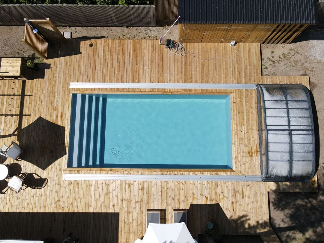 Pooltime Exclusive 12 mm PP Pool 2.6 x 6 x 1.5 m