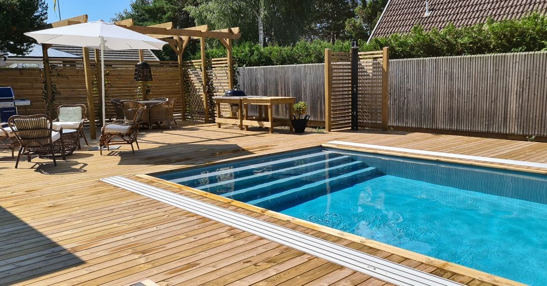 Pooltime Exclusive 12 mm PP pool 4 x 10 x 1.5 m