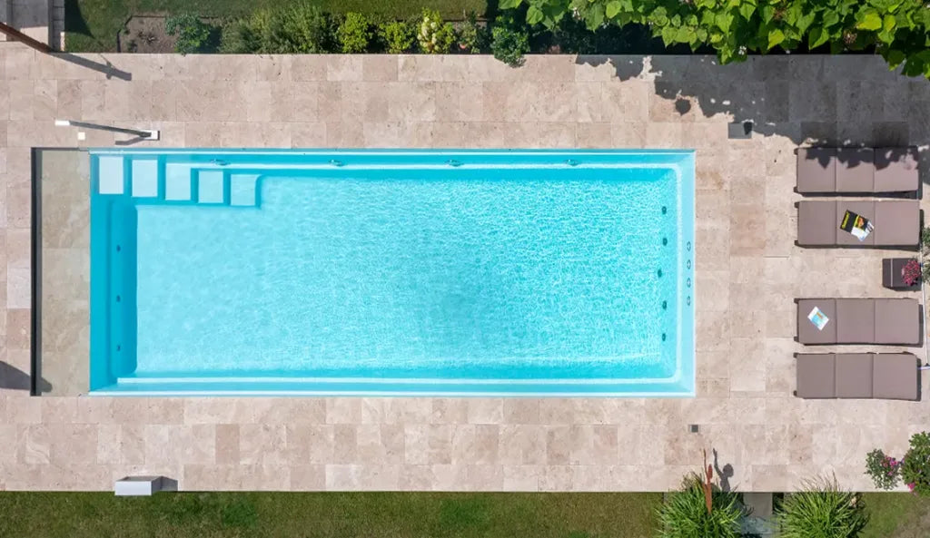 Leisurepools Definitive High Waterline 4×9-12m, 1.2-1.9m deep
