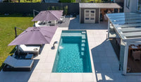 Leisurepools Precision High Waterline 3.2×5.1-8.1m, 1.5m deep