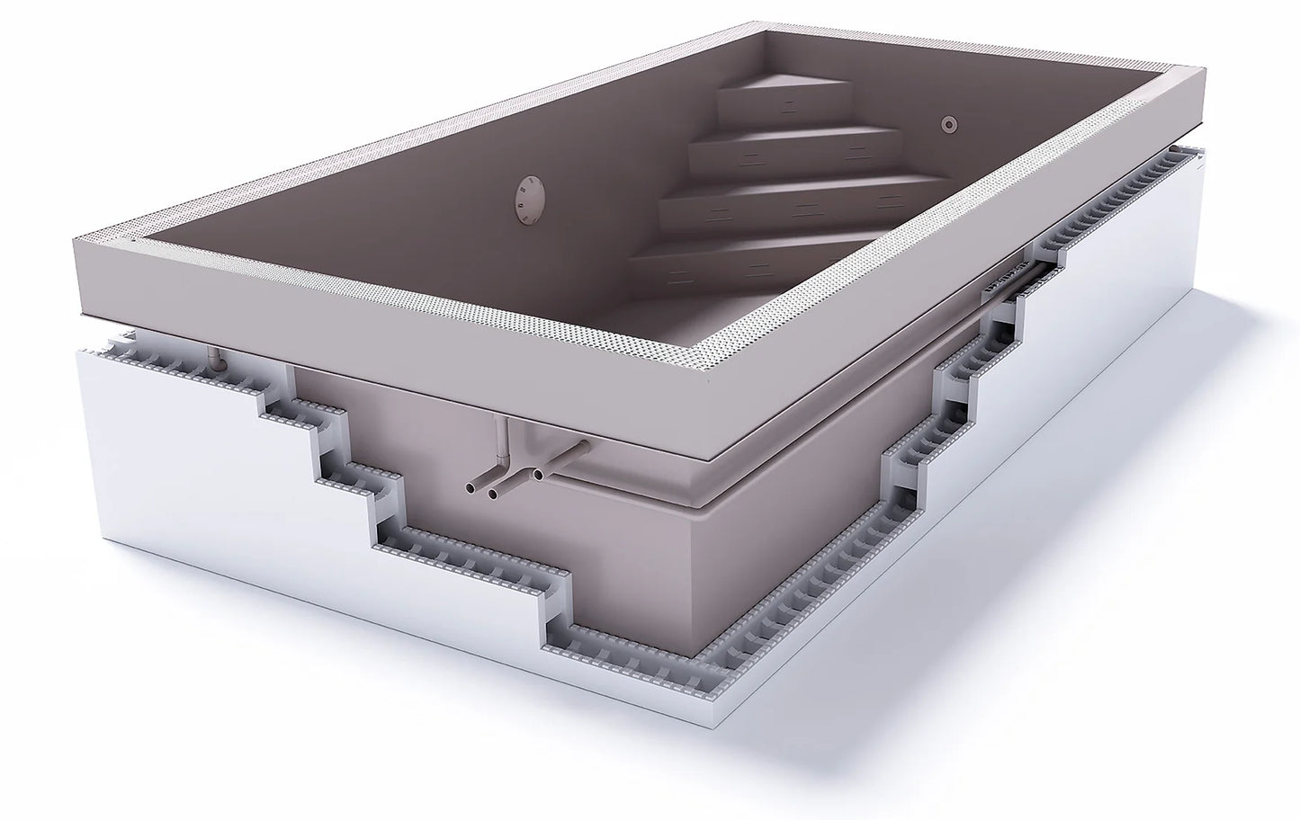 ThermoPP POOL PACKAGE QBIG OVERFLOW 3×7