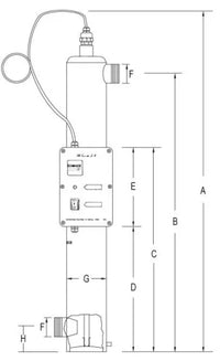 Rostfri Easy-UV 2.0 disinfection