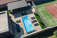 Glasfiberpool Aruba 700 7.20m x 3.70m x 1.50m