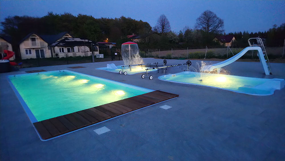 Glasfiberpool Bahama 11 11.10m x 3.75m x 1.50m