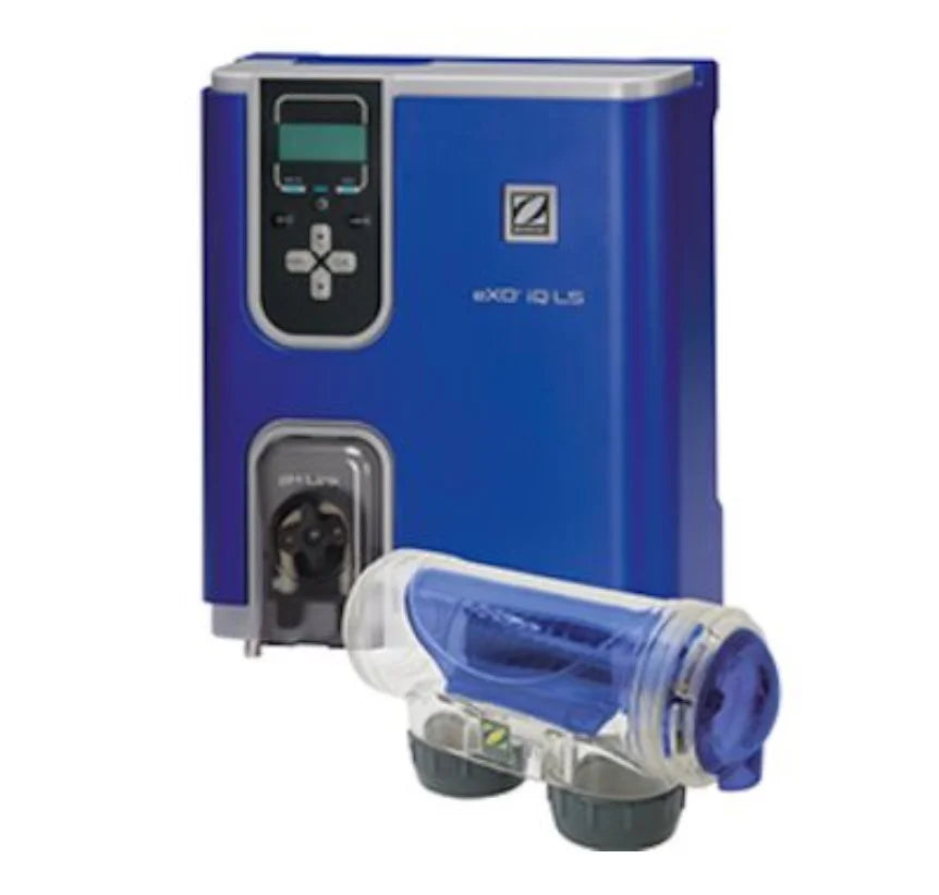 Zodiac EXO iQ chlorinator with low salt content