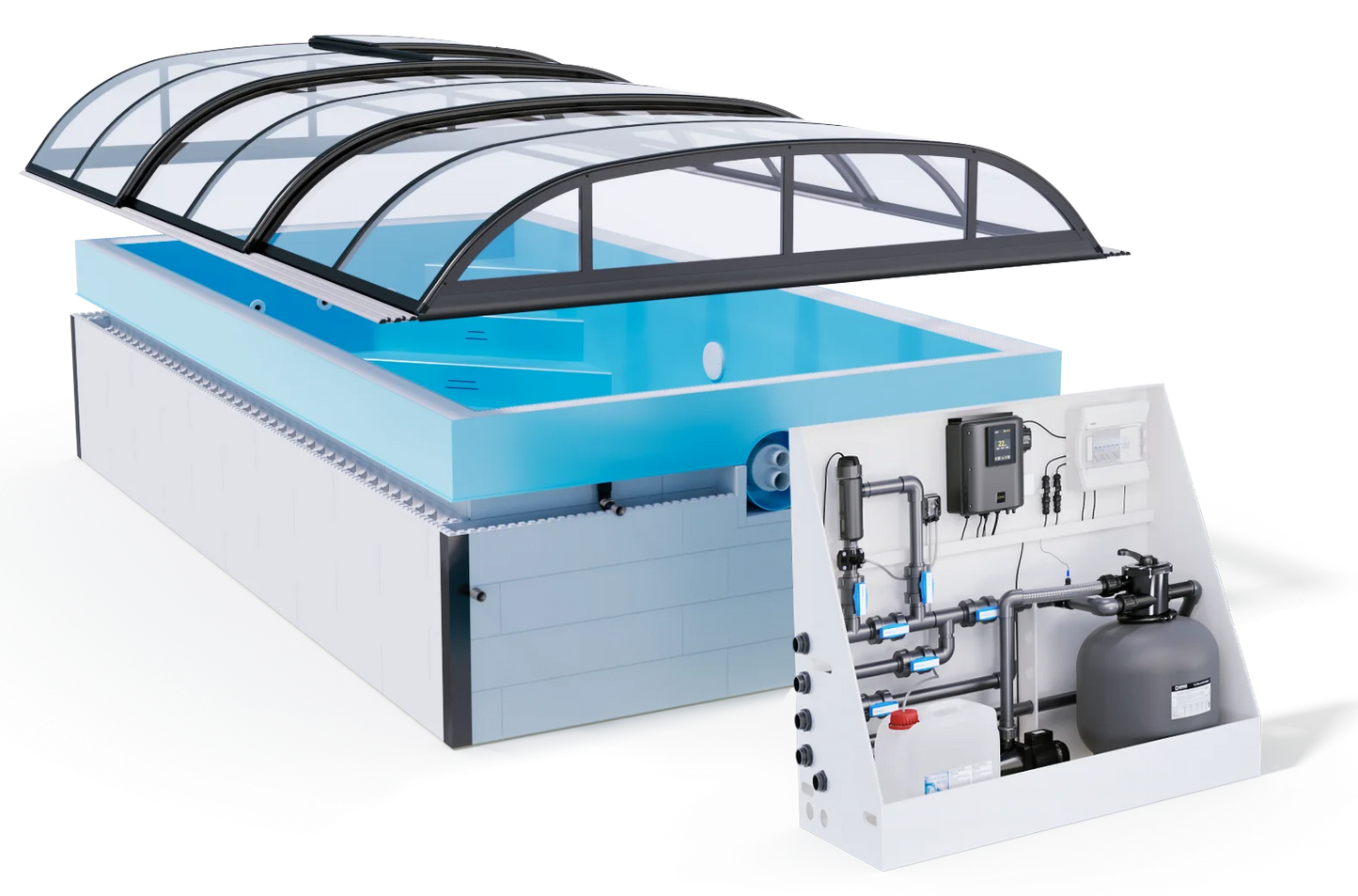 ThermoPP POOL PACKAGE QBIG 3.5×7