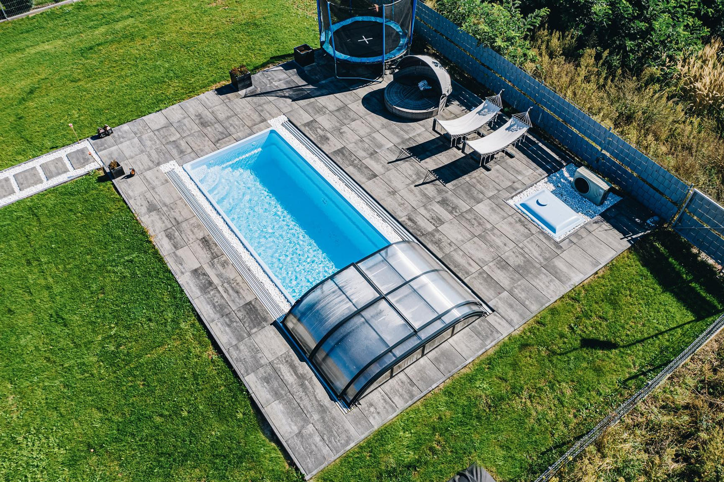 Glasfiberpool Papeete 700 7.00 m x 3.50 m x 1.50 m