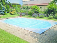 Rolltop pool cover for 5×10 POOL incl. remote control