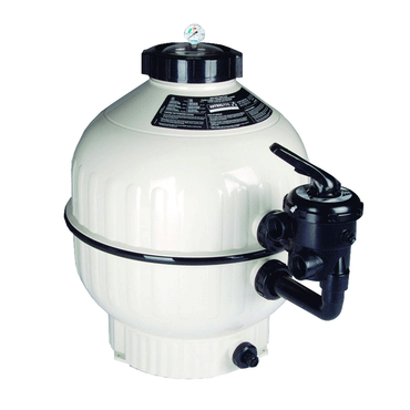 Sand filter Cantabric top/side mounted with valve