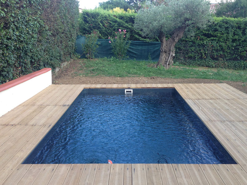 Glasfiberpool Mini Victoria 4.20m x 2.70m x 1.30m